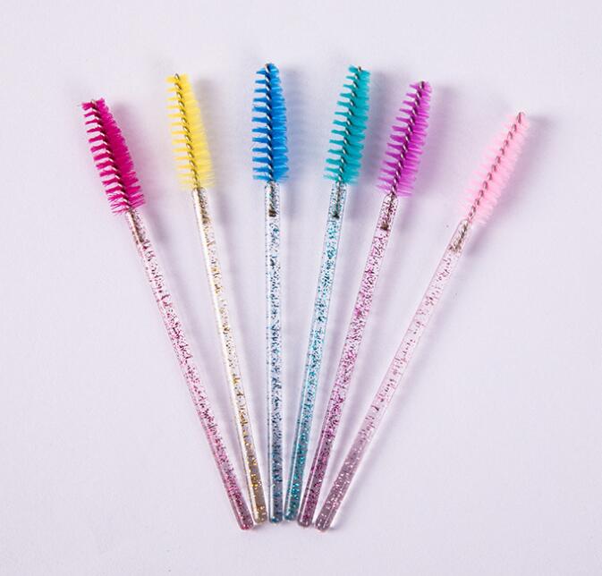 Disposable Eyelash Brush Lashes Extension Applicator Transparent Eyelashes Makeup Brushes Mascara Wands Cosmetics Make Up Tool-image-581835371