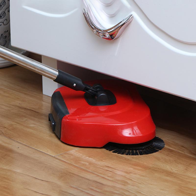

Push Type Hand Push Sweeper Sweeping Machine Stainless Steel Magic Broom Dustpan for Easily Portable Cleaning Elements