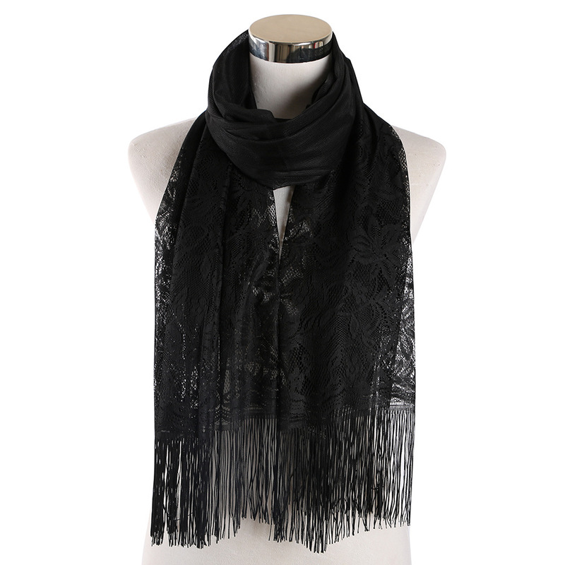 

The new 2020 autumn and winter bud silk tassel han edition joker dual-use printed scarf shawls to do wholesale centers