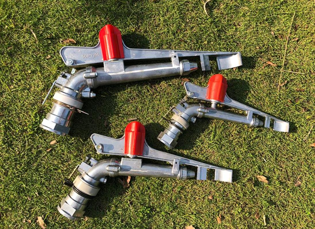 

1.5"/2.0" / 2.5" Zinc Alloy 360 gear drive spray water gun irrigation nozzle Agricultural field Sprinkler