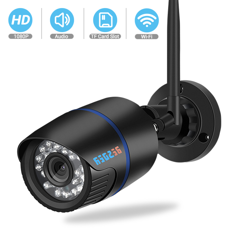 

Audio Security IP Camera 1080P Wireless Wired ONVIF CCTV Surveillance Outdoor Wifi Camera With SD Card Slot Max 64G