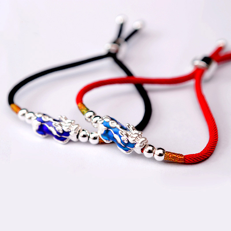 

Simple men and women fashion students temperature induction color change bave troops jewelry bracelet hot sale