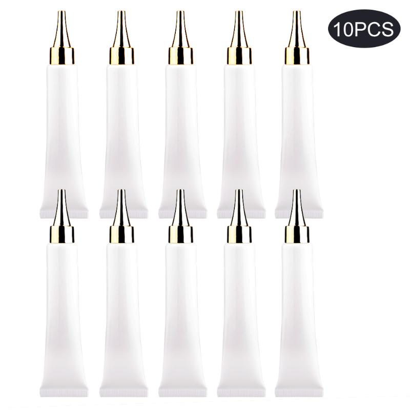 

10pcs 20g Makeup Eye Cream Hand Cream Essence Soft Tube Fluid Bottle Cosmetic Packaging Squeeze Empty Container