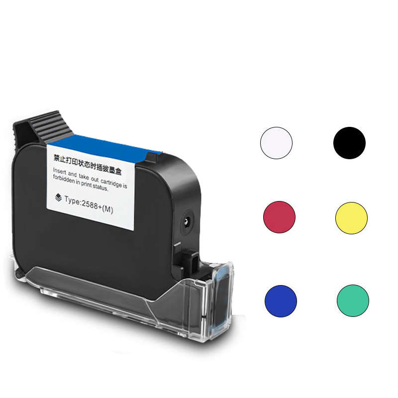 

Universal 2588/2580 42ML Printer Ink Cartridge Quick-drying 12.7mm Print Height for Handheld Inkjet Printer