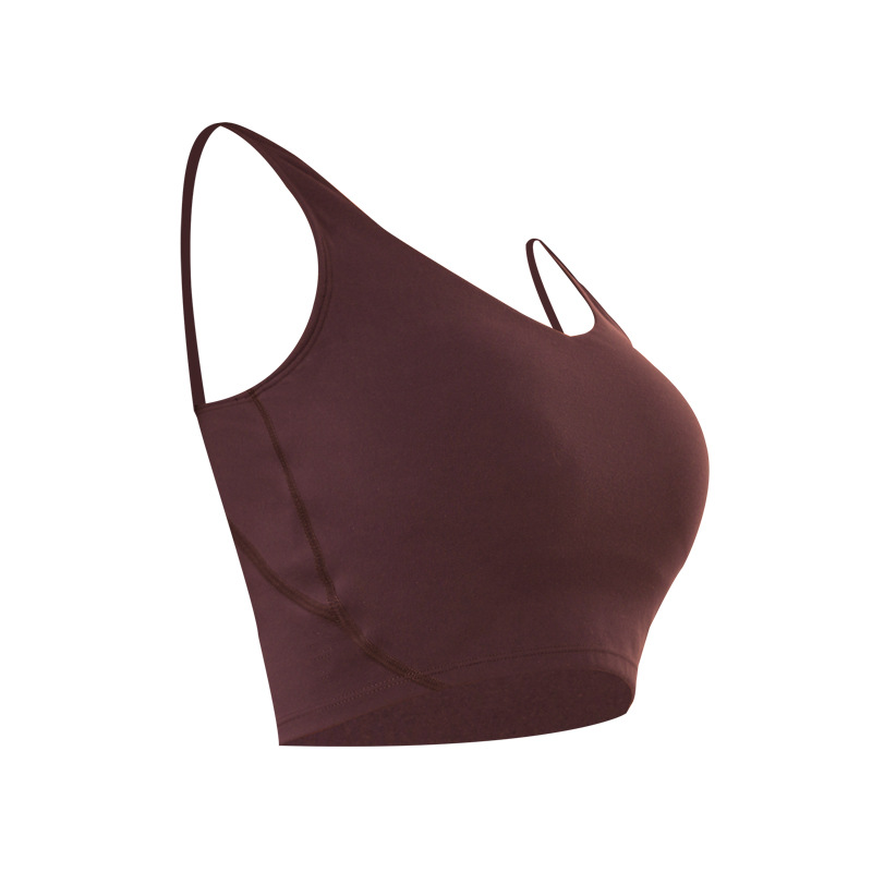 

Padded Sport Bra Comfortable Back Bra Sports Push Up Top Deep U Underwear Brassiere Sport Yoga Athletic Vests Fitness Top, Red