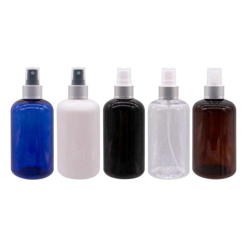 

250ml x 24 Empty Plastic Perfume Bottle With Mist Spray ,250cc Fine Sprayer Pump Container, Fragrance Atomizer Bottle Blue