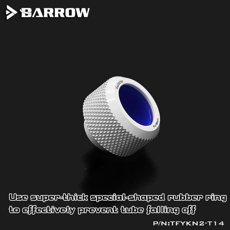 

Barrow TFYKN2-T14 Compression Fitting For OD14mm Rigid Tubing water cooler G1/4" Hard tube Reinforced anti-off hand Twist