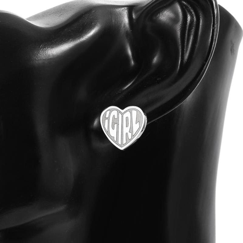 

She Devil IGIRL Stud Earrings Stainless Steel Internet Girl Earring for Women Gothic Streetwear Trendy Fashion Accessories