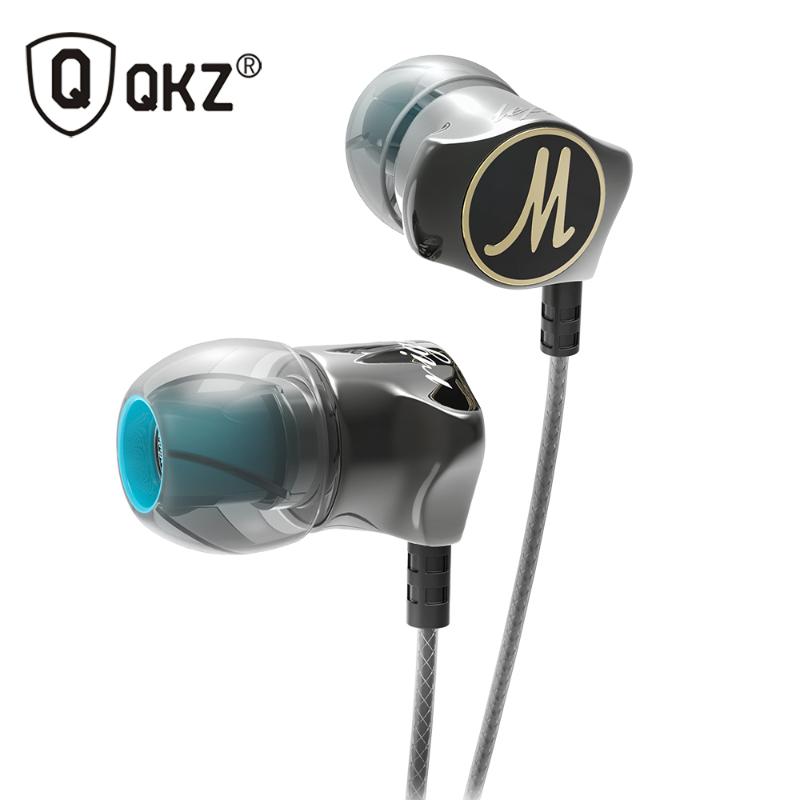 

QKZ DM7 Special Edition Gold Plated Housing Headset Noise Isolating HD HiFi Earphone for Universal Phone Tablet