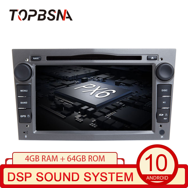 

TOPBSNA PX6 Android 10 Car Multimedia Player For /ASTRA/Zafira/Combo/Corsa/Antara/Vivaro GPS Navigation Car Radio Stereo DSP