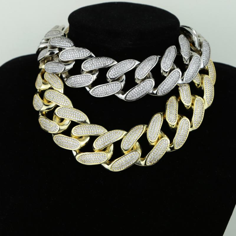 

Punk Miami Cuban Choker Necklace Collar Statement Hip Hop Big Chunky 30mm wide Gold Color Thick Chain Necklace Women Jewelry