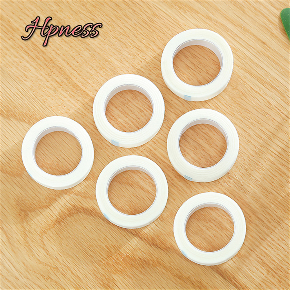 

Premium 10 Rolls White Lash Tape for Eyelash Extension Under Eye Pads Non-woven Fabrics 9m