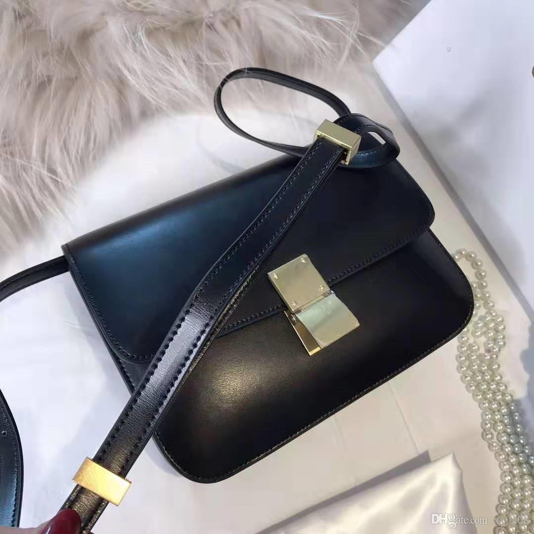 

Designer design high quality all cow leather star same blue black wine red champagne four color optional women's shoulder bag hanging b, Champagne small