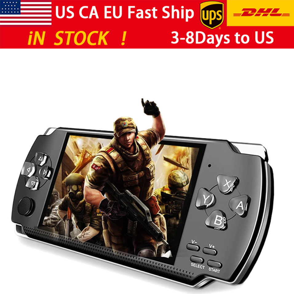 

Video Console X6 for PSP Game Handheld Retro Game 4.3 inch Screen Game Player Support Camera