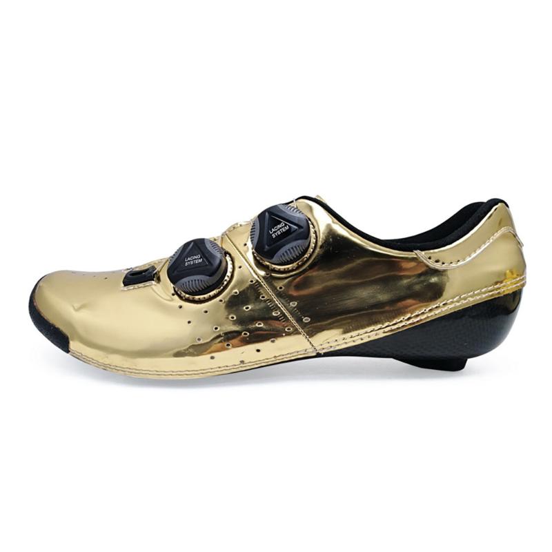 

Hyper City Cycling C3 Shinygold Road shoe Cycling shoe Carbon road Carbon Professional Lake BONT Verducci, Shiny gold