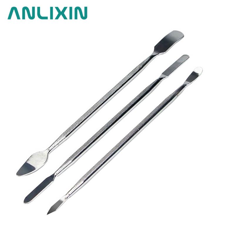 

3 Universal Mobile Phone Repair Opening Tool Metal Disassemble Crowbar Metal Steel Pry Phone Hand Tool Set