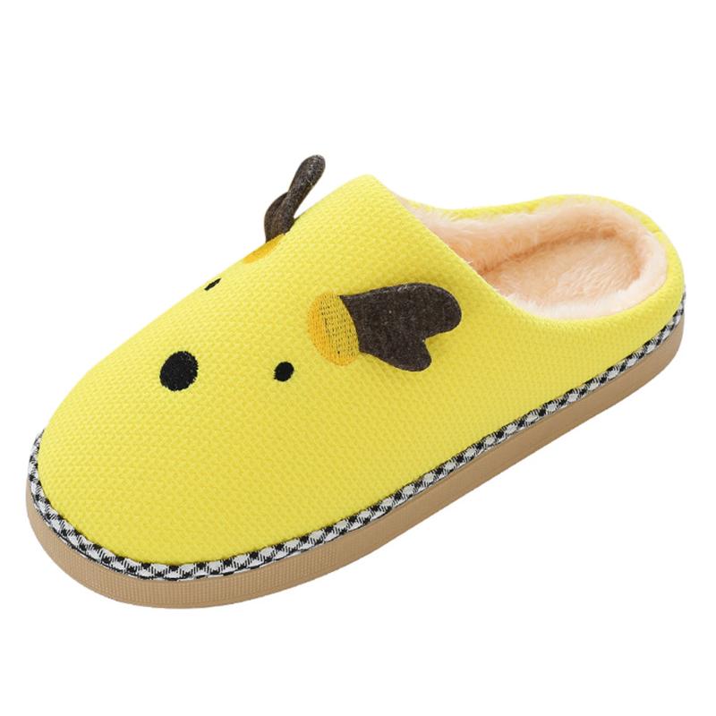 

Womail Winter Slippers Women Indoor Shoes Cotton Soft Plush Women Warm Indoor Shoes Winter Cotton Slippers Flat, Pink