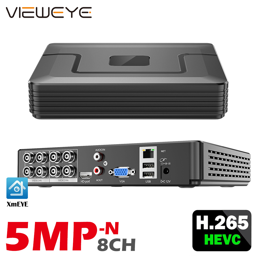 

H.265 8CH 5MP 4MP 1080P AHD DVR HVR Surveillance Security CCTV Recorder 3G WIFI Hybrid DVR NVR For Analog AHD CVI TVI IP Camera