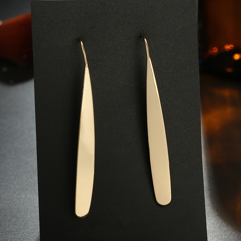 

Bohemia Long Earrings for Women 2020 Fashion Party Jewelry Gold Silver Color Leaf Earrings Wedding Engagement Boho Bijoux Femme