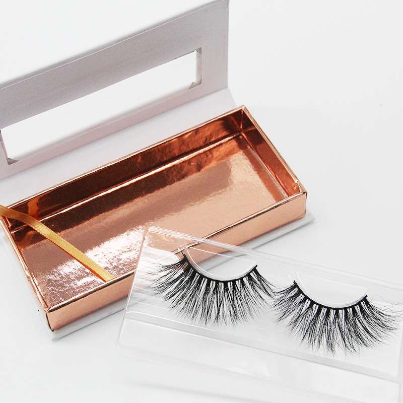 

False Eyelashes Packaging Boxes Eyelashes Box Custom Logo 3D Mink Magnetic Box