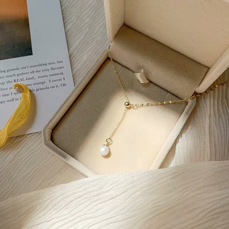 

Elf's Tears Adjustable Crystal Simple Necklace