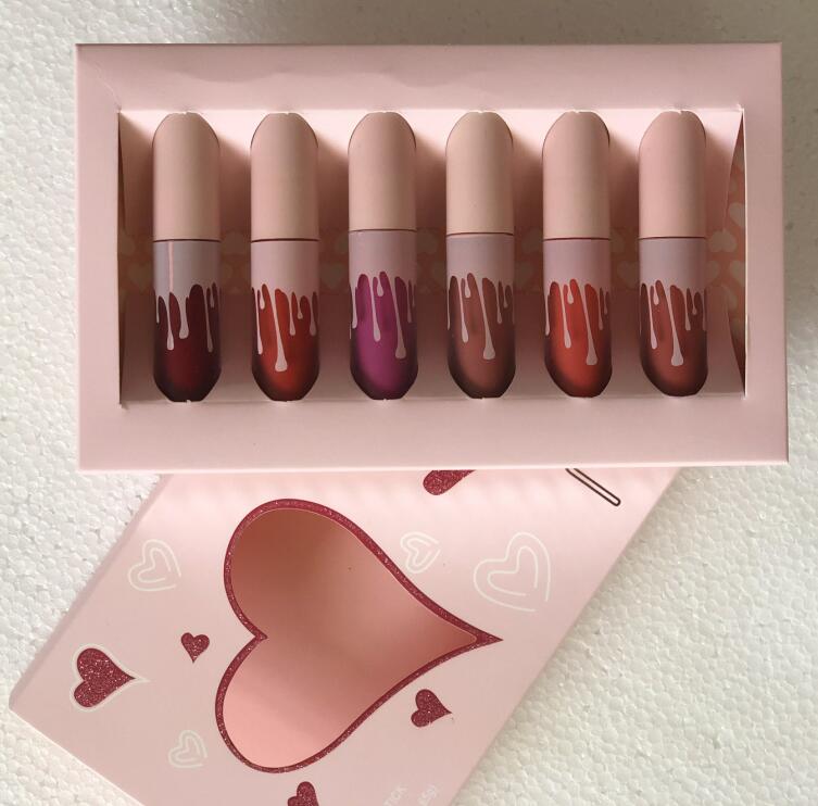 

Brand Cosmetics Send Me More Nudes Matte Velvet Liquid Lipstick KOKO Collection Spice Sugar 4pcs 5pcs Makeup Lip Gloss Kit, Mixed color