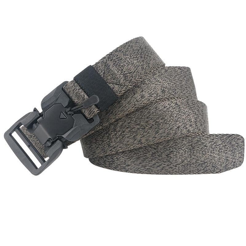 

Strap Training Outdoor Sports Nylon Waistband Easy Unlock Magnetic Buckle Fashion Men Tactical Belt Heavy Duty Durable Hunting, White