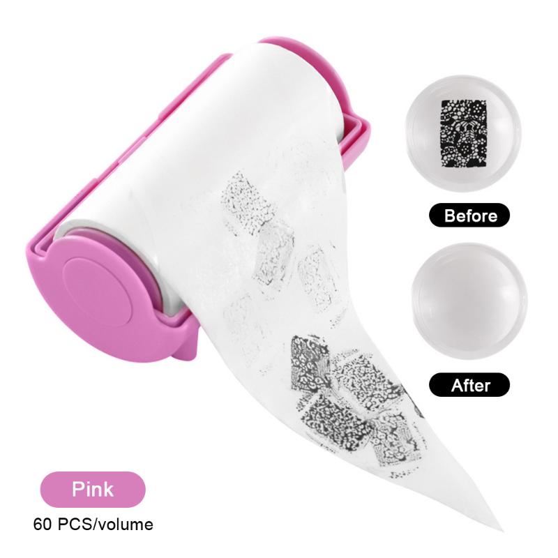 

Nail Stamping Removing Tool Nail Oil Absorber Tool for Salon Home Use Roll Paper