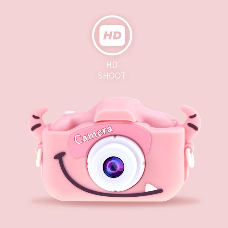 

20MP Kids Children Digital Camera 1080P Video Camcorder 2.0 Inches IPS Screen Dual Camera Lenses Anti-Drop Toys for Girls Boys