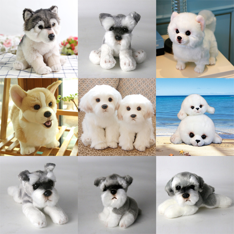 peluches de lobos gigantes