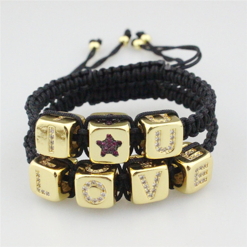 

adjustable 5pcs/lot Fashion cz bracelet,hot sale cubic zirconia charm pendant,Valentine's Day jewelry cheap wholesale