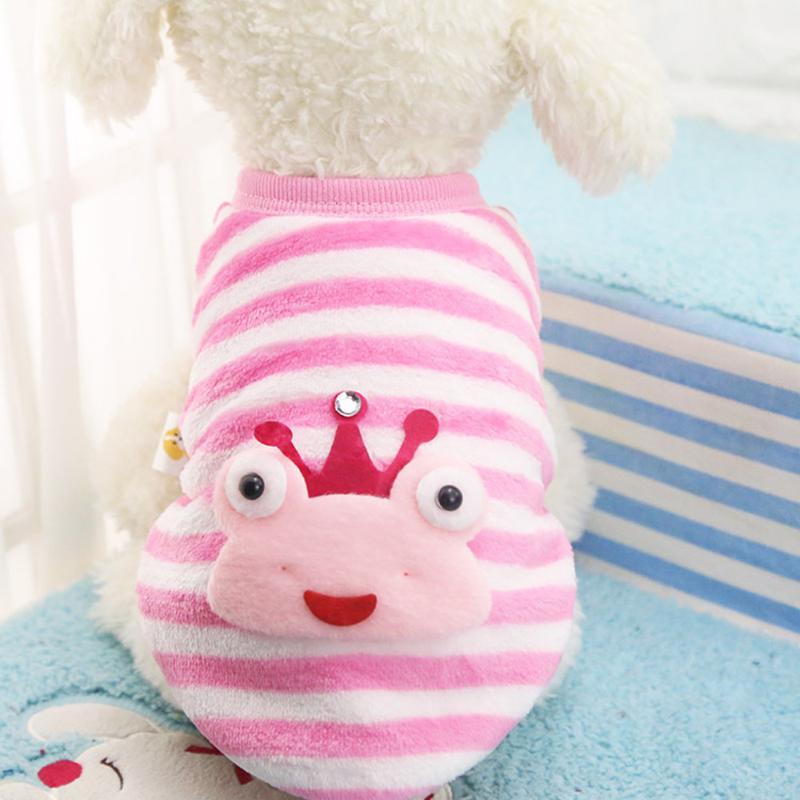 

Cute Dog Cat Supplies Puppy Clothing Sweater Small Puppy pretty Shirt Soft Pet Cat Coats Warm clothes Pet products#25