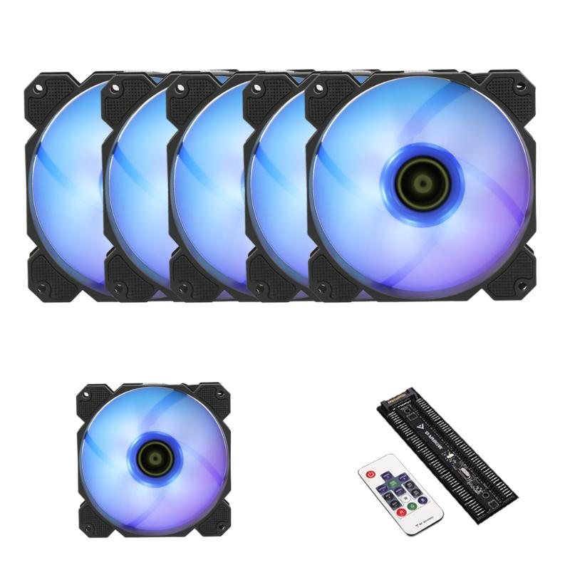 

Barrow computer fan radiator, water cooling, silent, efficient cooling, support RGB, sold as a complete set, 120MM computer fan