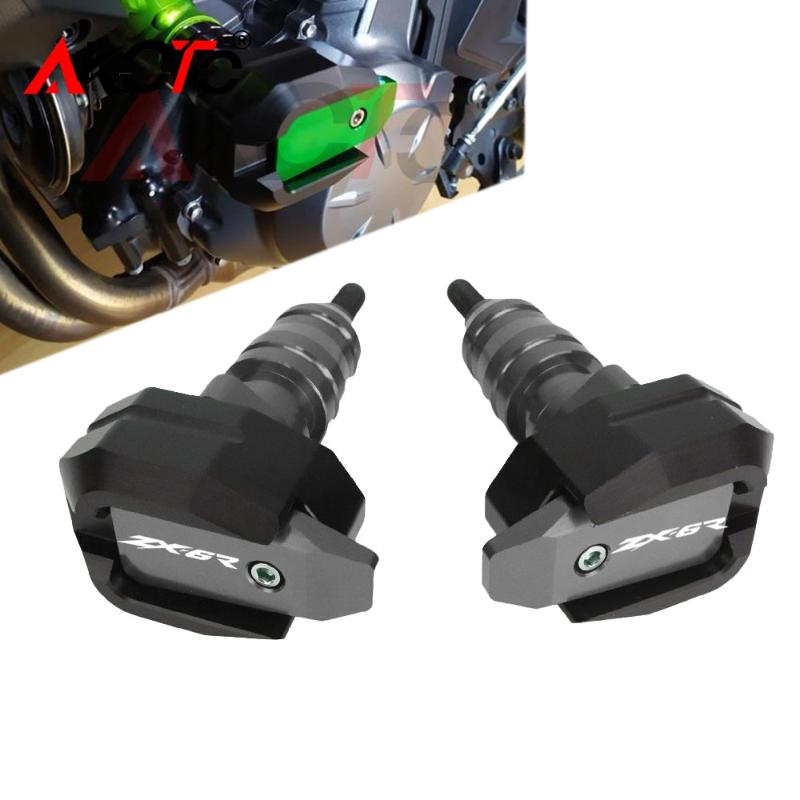

Motorcycle Falling Protection Frame Slider Fairing Guard Crash Pad Protector For ZX6R ZX-6R ZX 6R 2013 2014 2020-2020