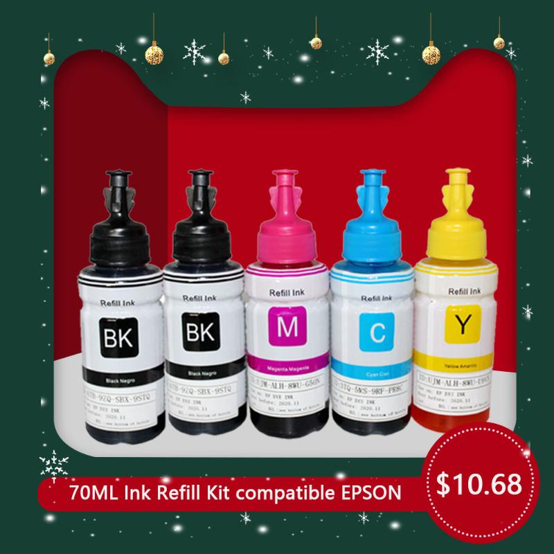 

4 Color Dye Based Refill Ink Kit for L100 L110 L120 L132 L210 L222 L300 L312 L355 L350 L362 L366 L550 L555 L566 printer