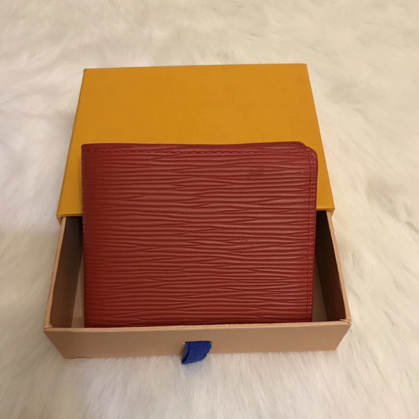 Vintage Kits Purses PU Mens S Wallets Fine Bifold Red Black PU Leather Credit Card Cool Fold Wallet for Men and Women With Box-image-408818262
