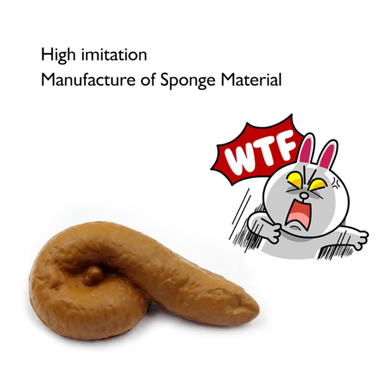 

High Imitation Realistic Shits Poops Fake Human Poop Funny Gadgets Joke Tricky Toy April Fools' Day Props Prank Toy