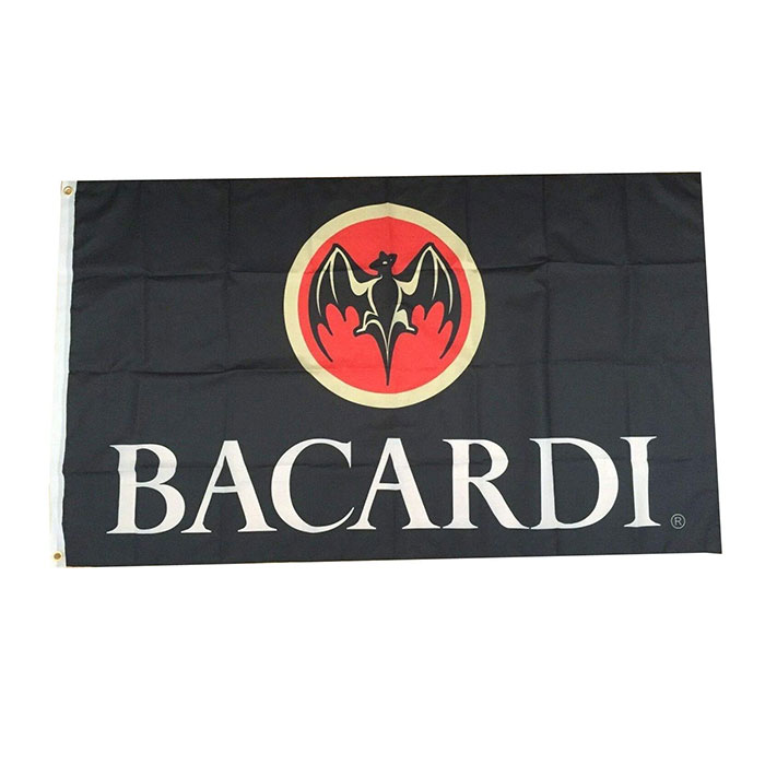 

Bacardi Rum Flag 3x5ft Printing Polyester Club Team Sports Indoor With 2 Brass Grommets,Free Shipping