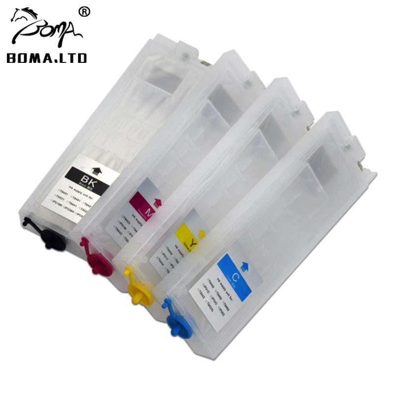 

BOMA.LTD Refillable Ink Cartridge With Chip IP01 IP01A IP01KA IP01CA IP01MA IP01YA For PX-M884F PX-S884 PX-M885F PX-S885