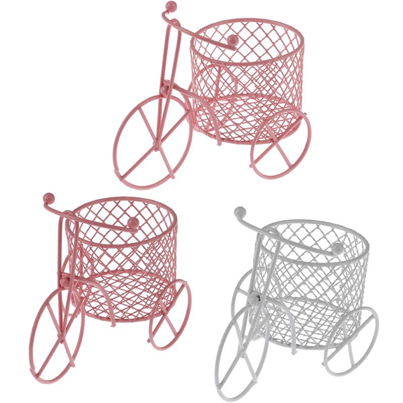 

Cute Iron Tricycle Art Decoration Wedding Sugar Jewelry Container Storage Holder Art Decoration Small Items Container Party Gift