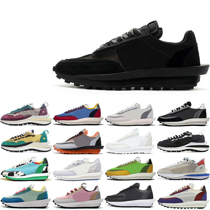 

2020 chunky dunky waffle ldv ld pegasus men women running shoes triple black white nylon Pure Platinum mens trainers sports sneakers runners, 36-45 royal game