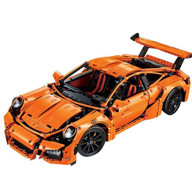 

Technic super racing sports car 20001 Orange MOC building blocks bricks 2 toys for kids christmas gifts LJ200925