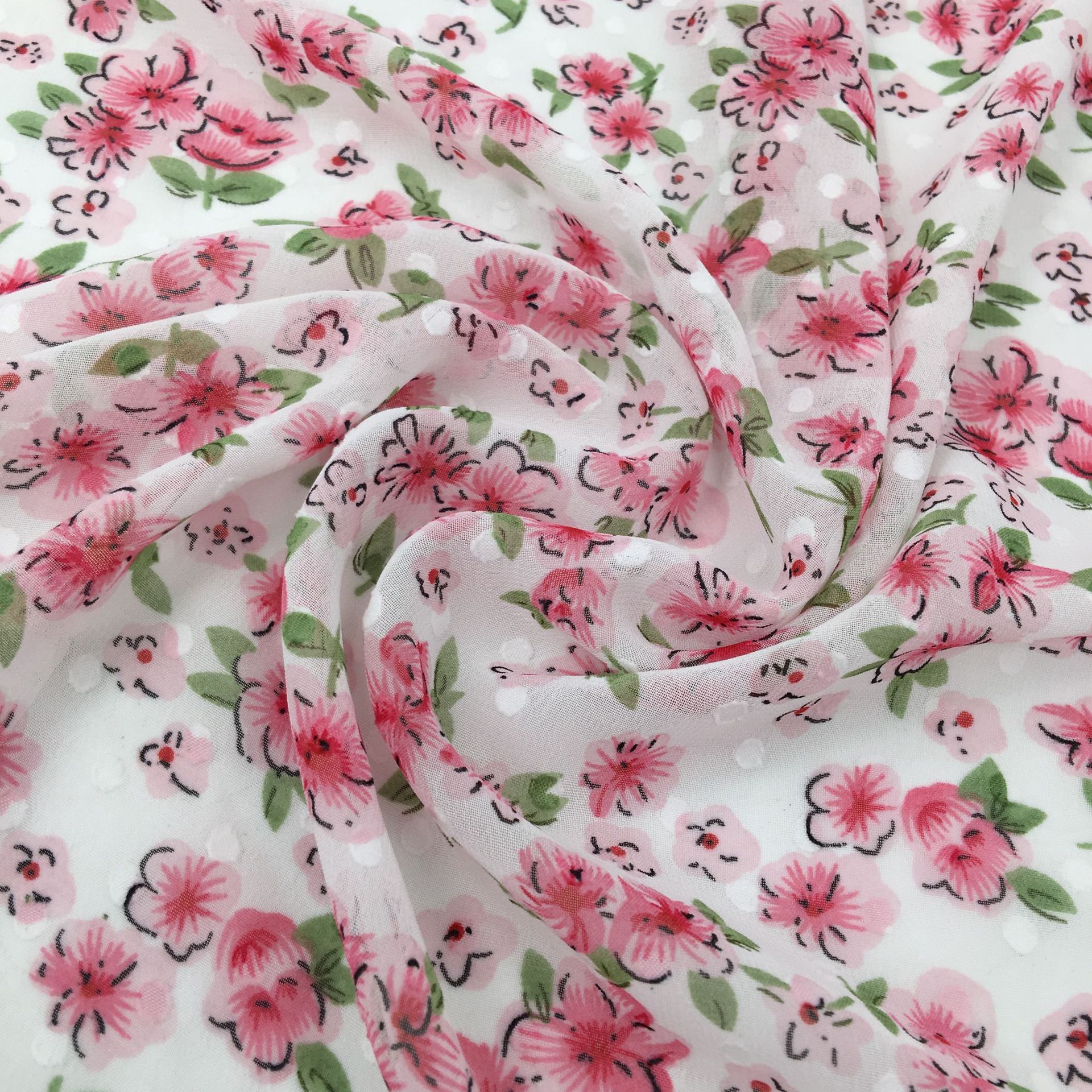 Nuevo Diseñador De Moda Multicolor Grande Floral Buceo material de tela de tela 55/"