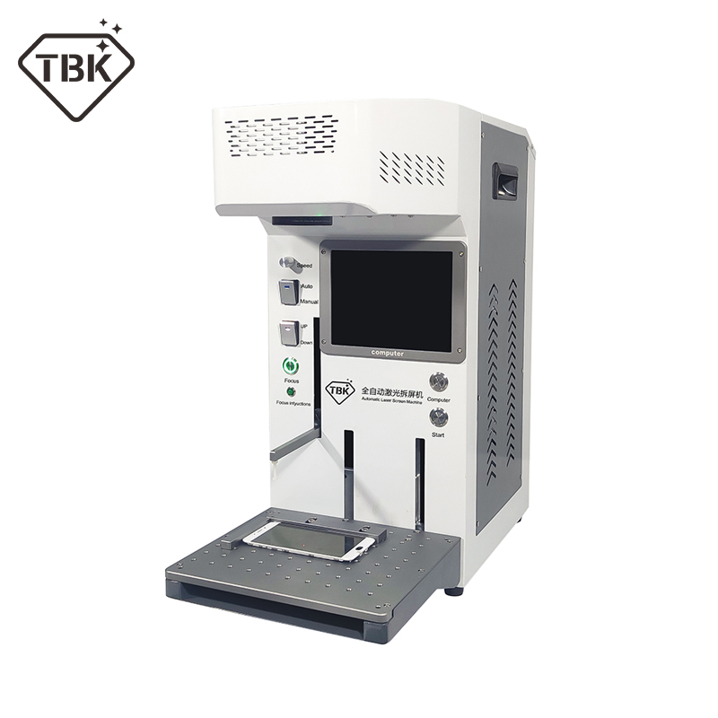 

TBK 20W Laser Cutting Machine for 11 XS X Back Glass Remover LCD Frame Repair Universal mobile phone positioning fixture