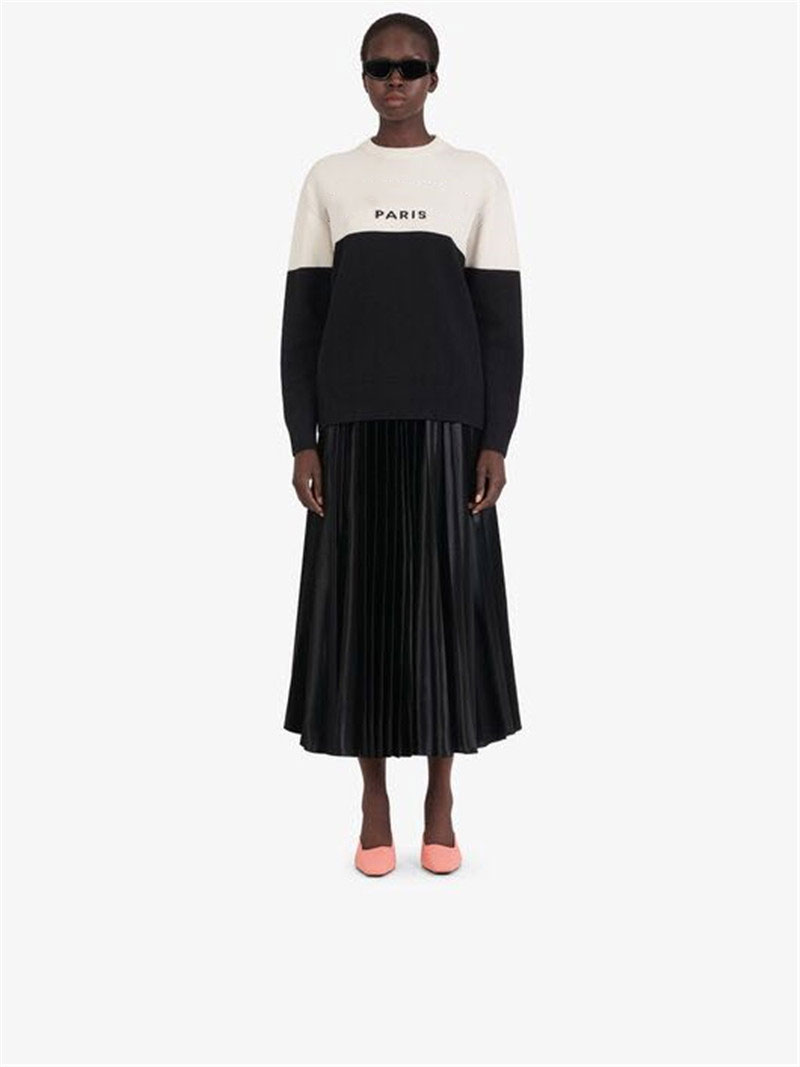 

Women's Sweater 20 Autumn New Arrival Fashion Female Long Tshirt High Street Element Women Clothing 2-Style Select, White