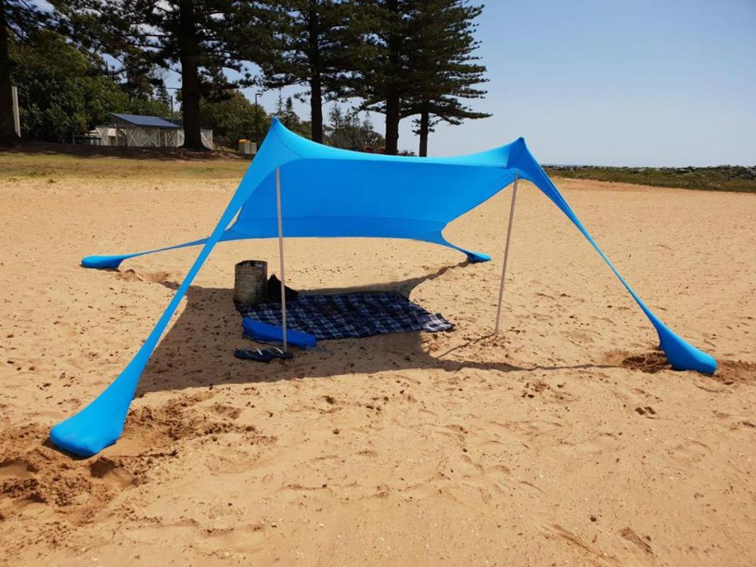 

2020 Beach Lycra Sky Screen Sun Shading Pergola Outdoor Fishing Camping