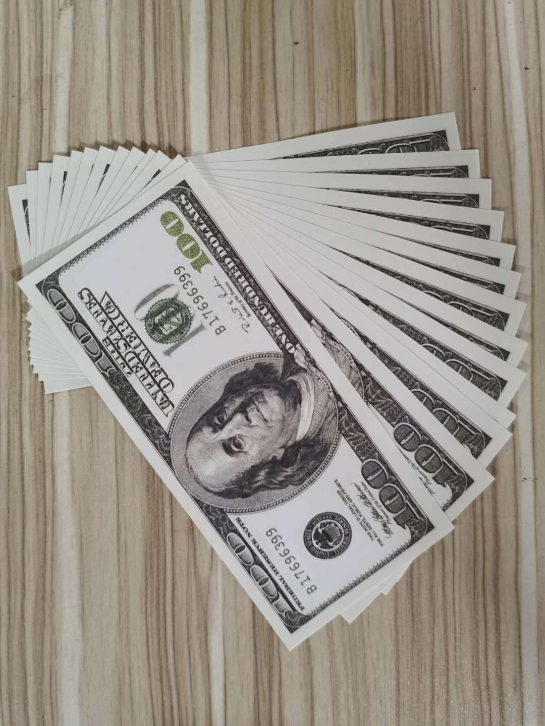 

Bar Prop Paper Money Faux Old 100 USA Dollar fake Nightculb movie play money party children's toys- 35