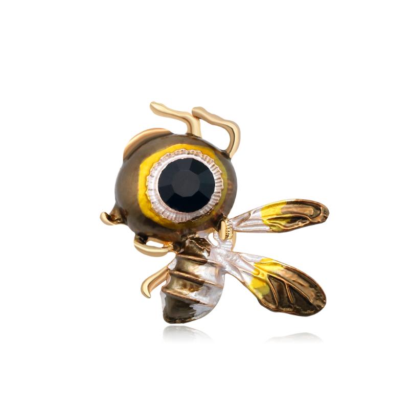 

Big Eyes Bee Insect Brooches for Women Enamel Brooch Pins Jewelry Accessories