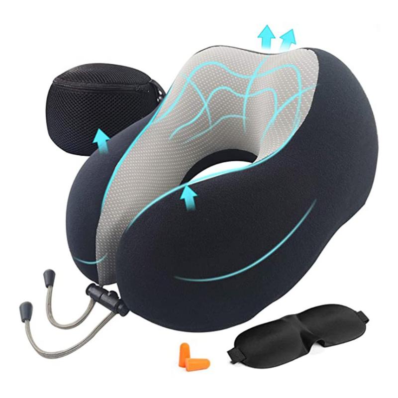 

Pillow Lightweight Memory Foam U-shaped Can Store Pillows Essential For Home Travel