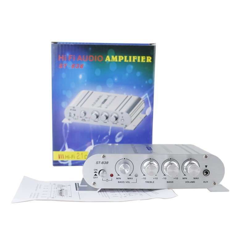 

12V Bass 12V/2A Audio Car Channel New.High Quality Accessory
